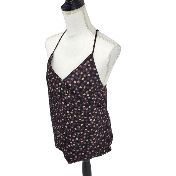 Hurley Austin Womens Tank Floral V-Neck Top Size S - Picture 11 of 11